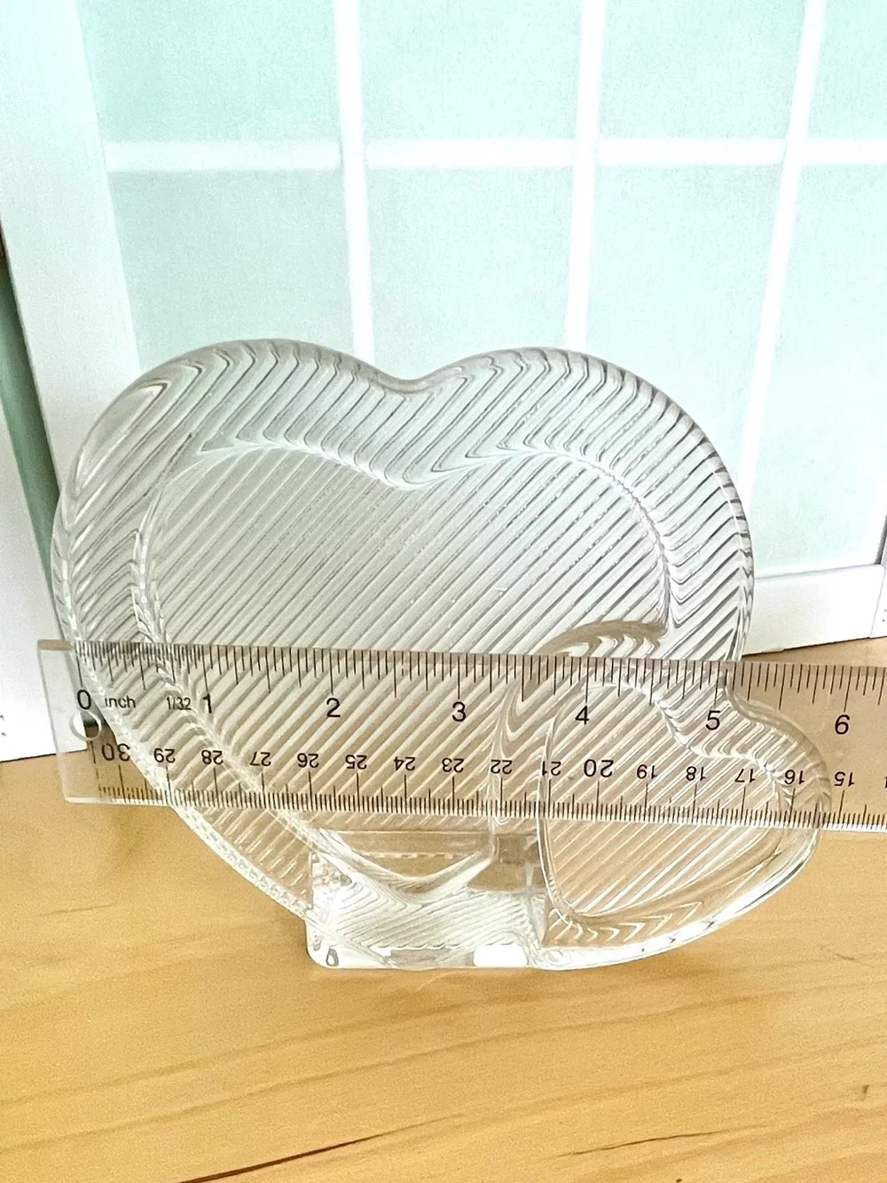 Mikasa Double Heart Photo Frame Vintage